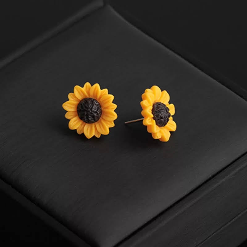 ARETES GIRASOL AURORA
