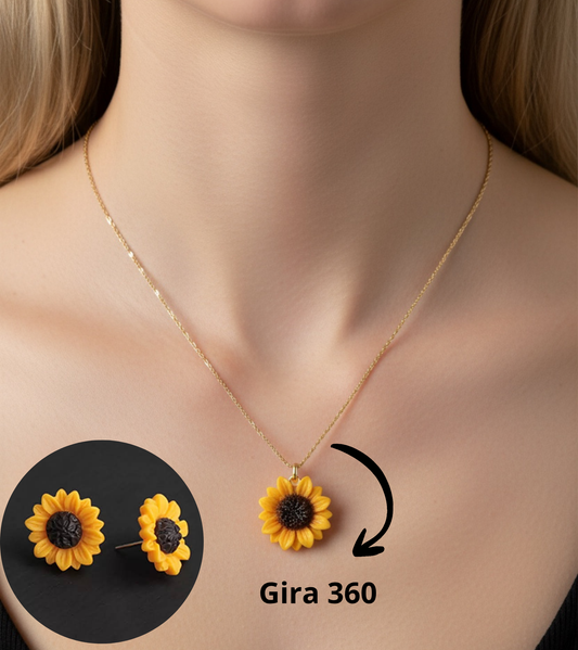 PACK GIRASOL FLORA (COLLAR GIRATORIO)