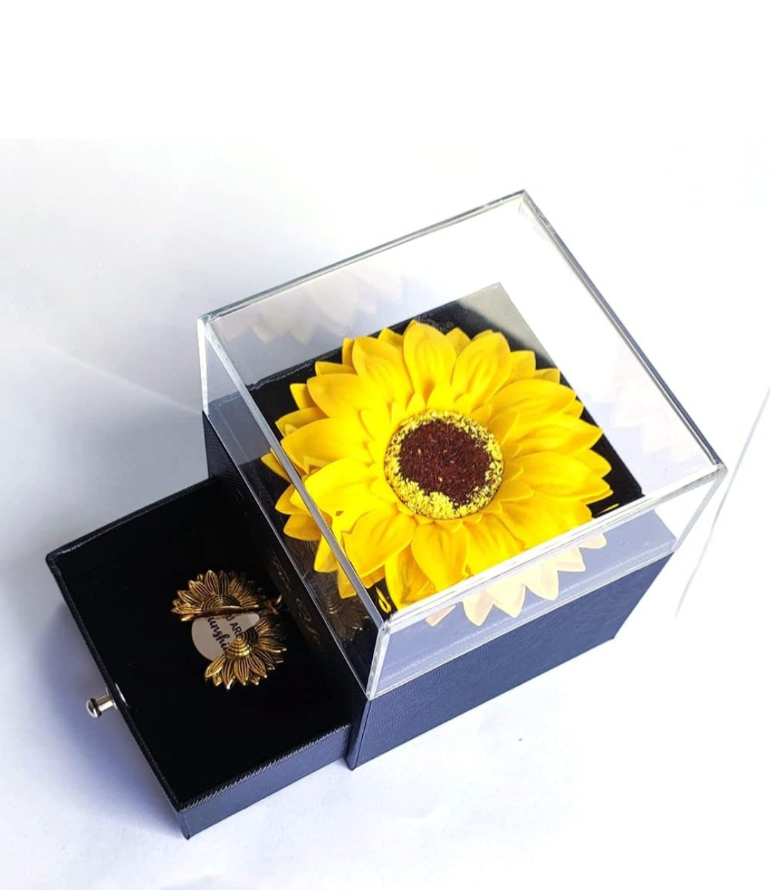 COFRE GIRASOL + COLLAR GIRASOL